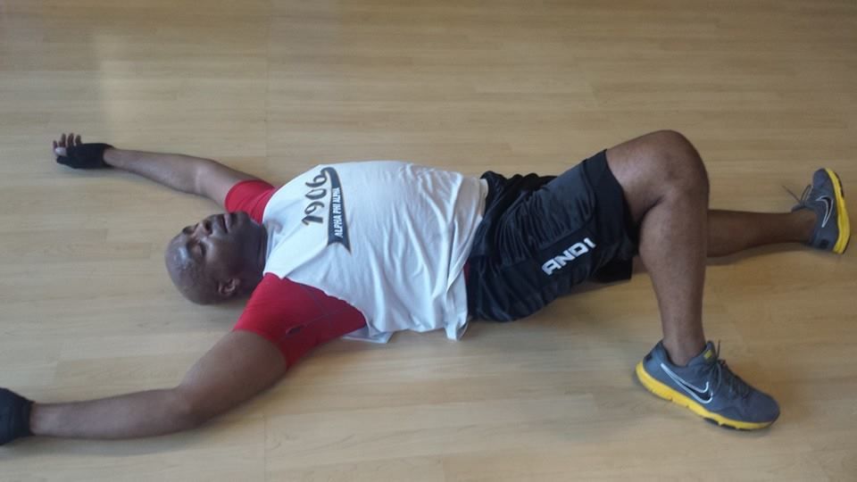 Client after finishing his one on one session. We 