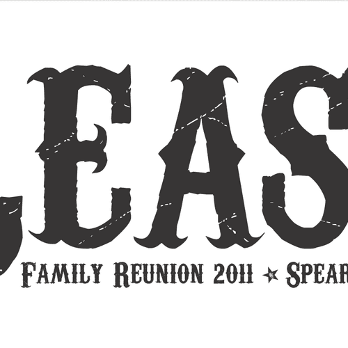 T-shirt design for a family reunion