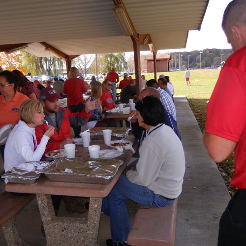 LUNCH FOR 120 AT MILITARY BASE