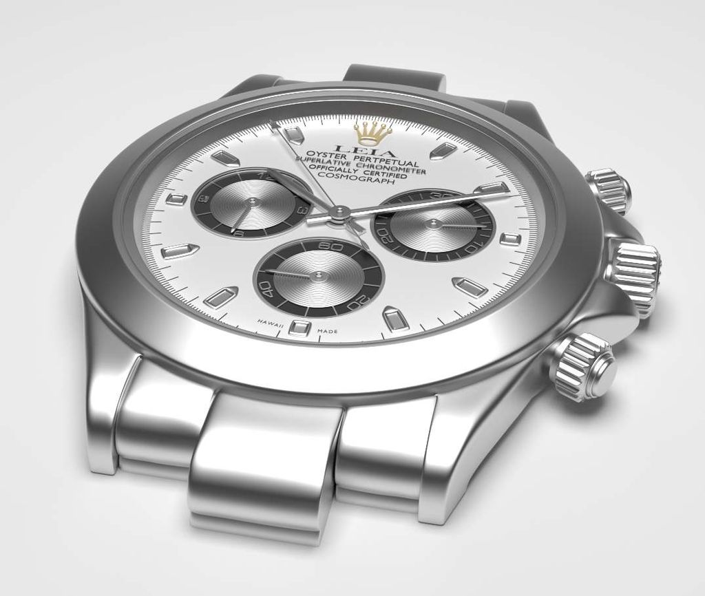 ed model illustration of a watch