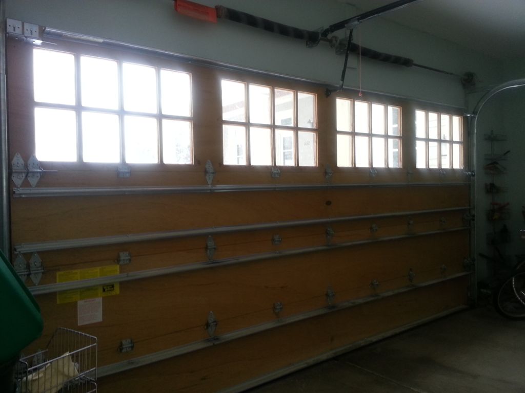Wood Panel Door w/ windows