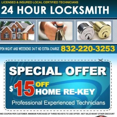 Car Locksmith, Auto Lockout (281) 712-7618