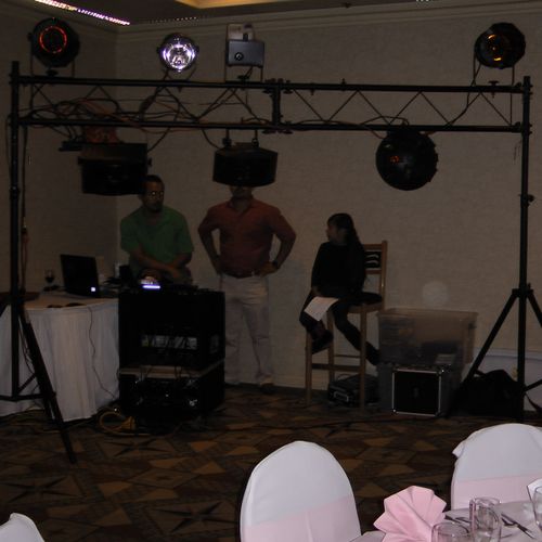 Bay Area Djs CA. at a Quinceanera @ Holiday Inn In