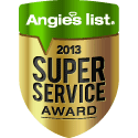 Angie's List Super Service Award!