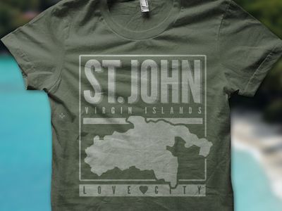 St. John Virgin Island T-Shirt Design