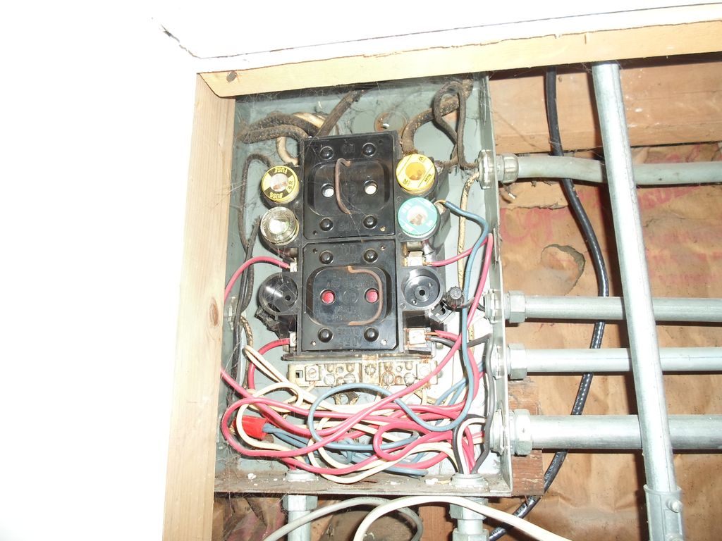 Old electrical panel must go
