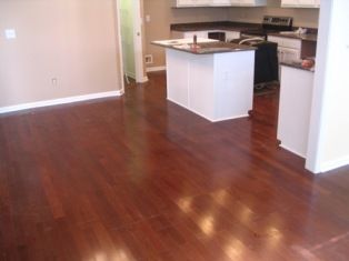Hardwood floors in home!
