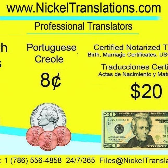 Nickel Translations