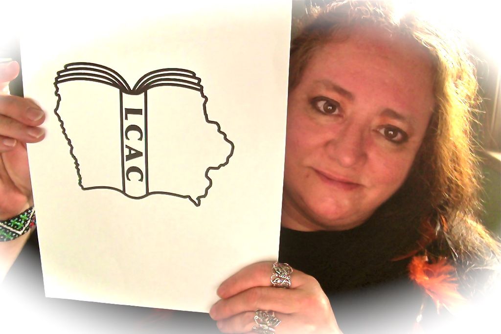 This is a logo I created for the state library for