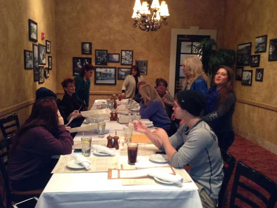 Graduation Brunch, Students receiving their diplom