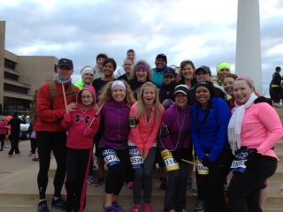 Rock and Roll 1/2 Marathon 2013.  Trained 36 peopl