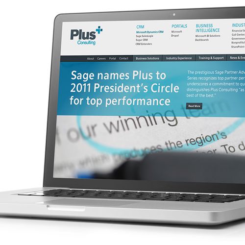 Plus Consulting is an award-winning, full-service 