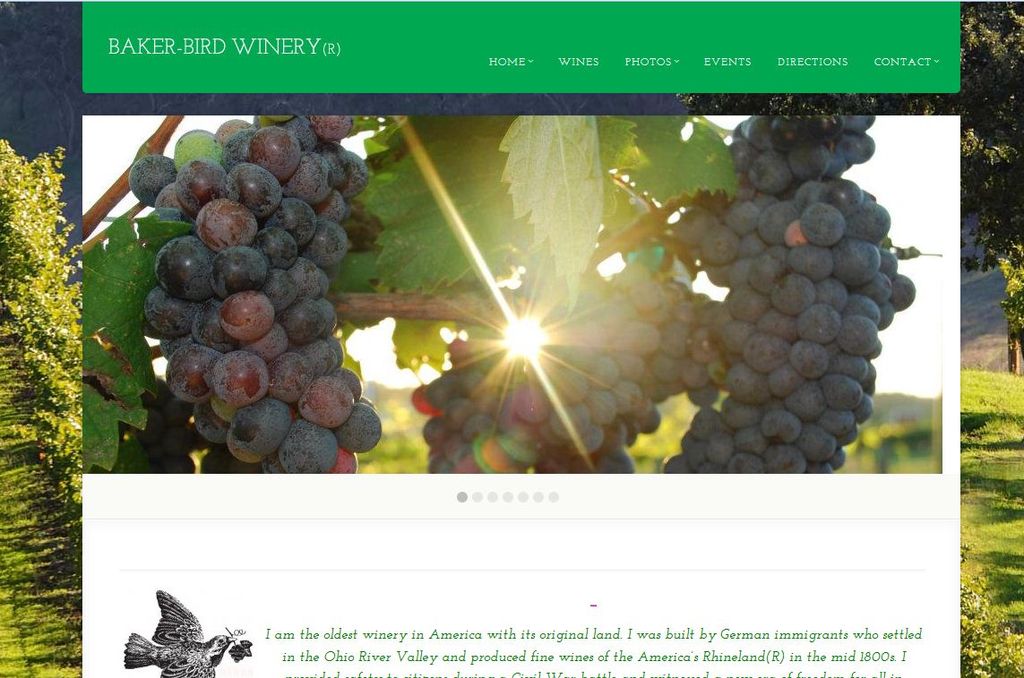 Bakerbird Winery www.bakerbirdwinery.com