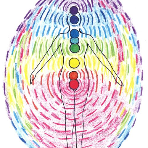 This is a drawing of the energy system: the Aura a