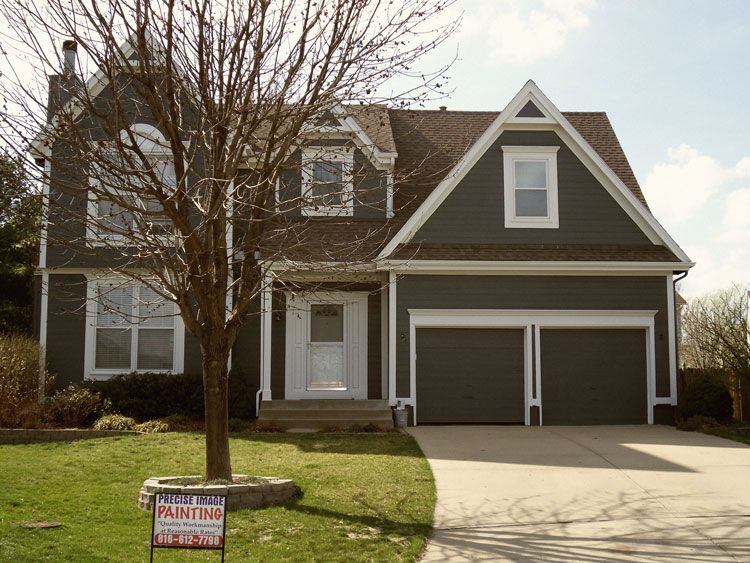 Completed Overland Park exterior  painting project