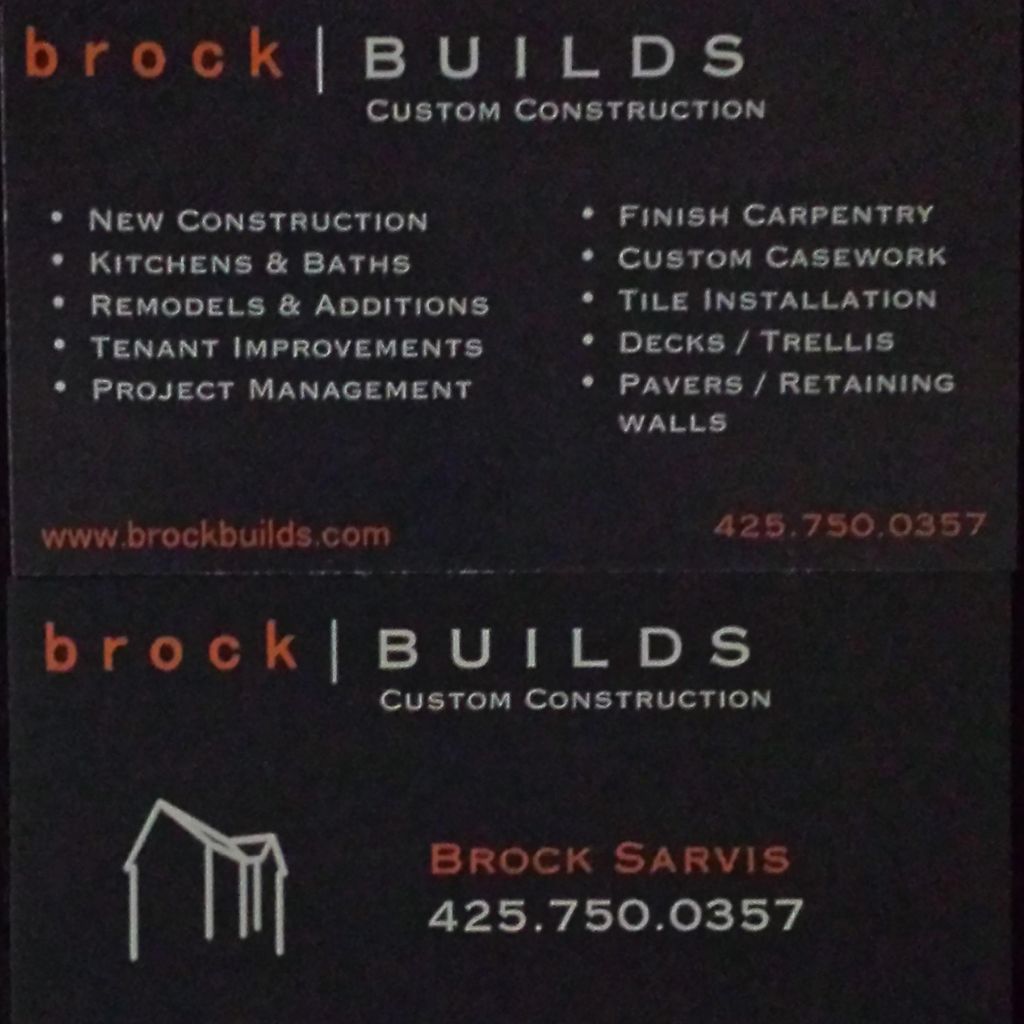 brock|BUILDS -- Custom Construction