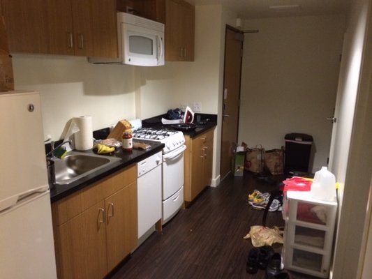Client's kitchen before...