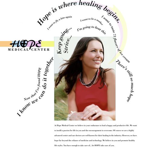 Ad campaign for Hope Medical Center