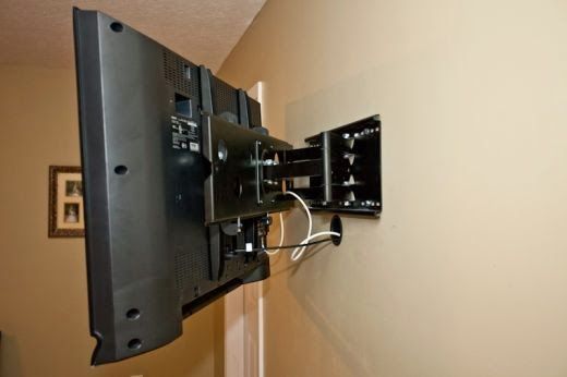 Our team can mount TVs and install home entertainm