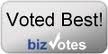 Voted Best by BizVotes