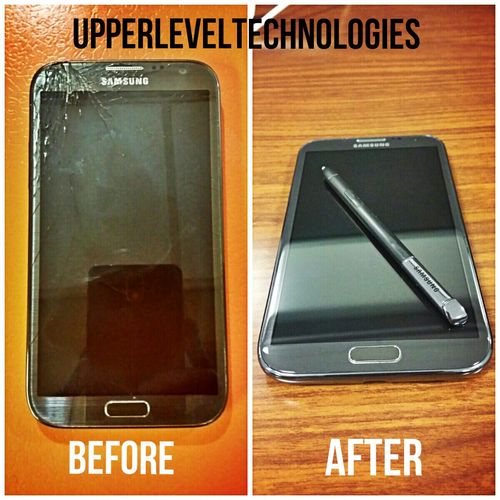 Samsung Galaxy Note 2 glass & digitizer replacemen