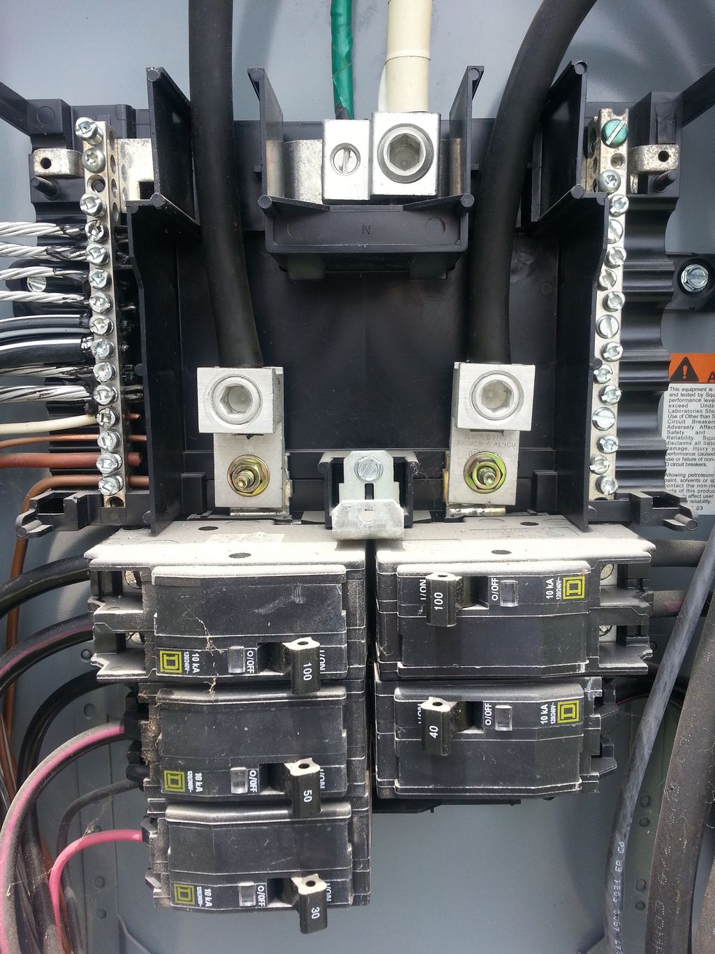 Electrical Panels, Circuits, Outlets, Fixtures and
