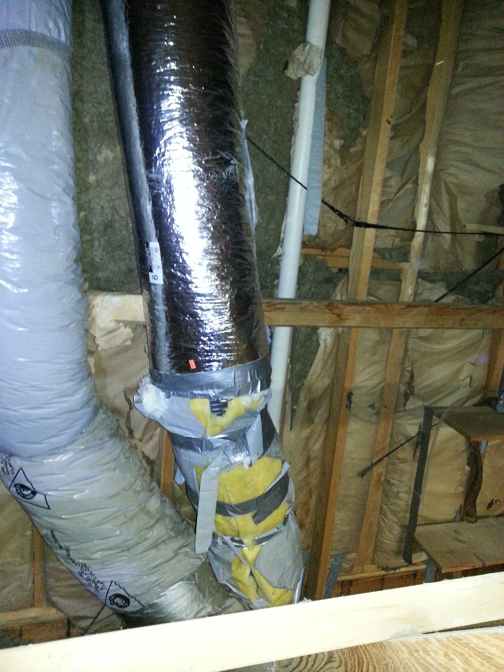 Attics, Insulation, Ducts, Vents
