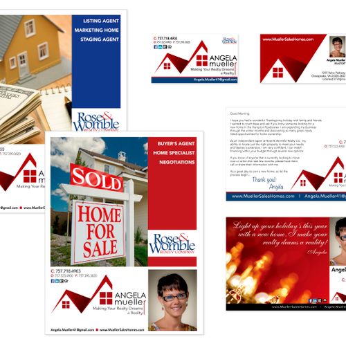 REAL ESTATE
Marketing and corporate collateral.