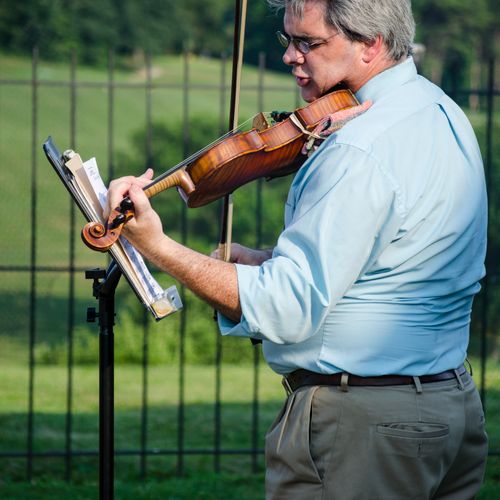Violinist from a wedding I shot