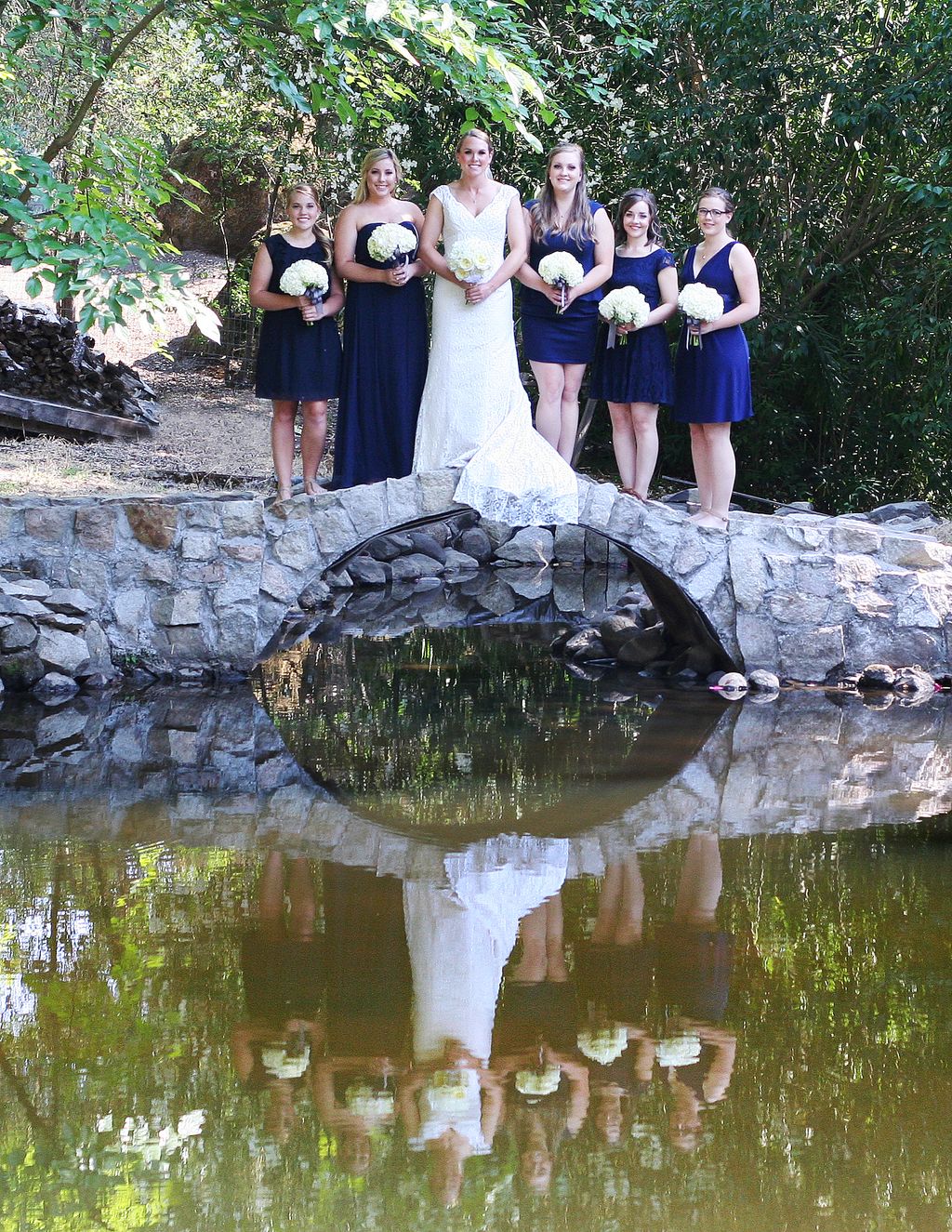 Hull Wedding, wedding party photos. Loomis, Califo