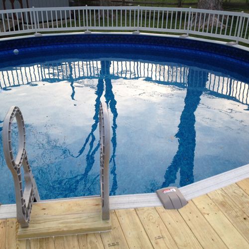Above Ground Pool, Installation, Safety Fence, Cus