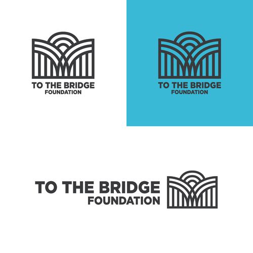 To The Bridge Foundation logo design and branding.