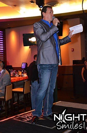 Emceeing a Bachelor/Bachelorette auction for Littl