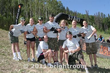 Group of clients we trained to participate in the 