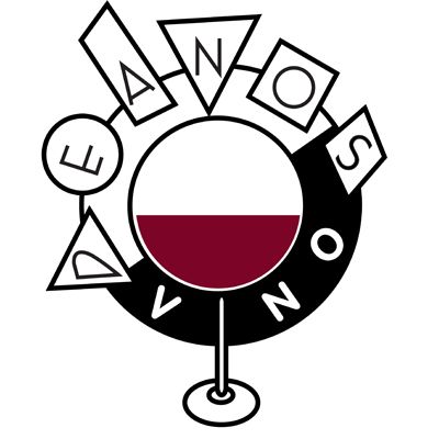 Logo design for Deanos Vino wine shoppe, Indianapo