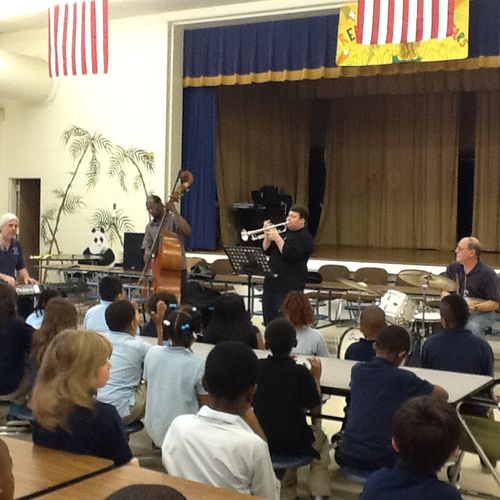 "Jazz Is Cool In The Schools"  An outreach program