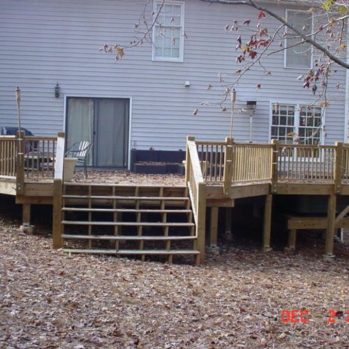 New Deck with built in Hot Spa