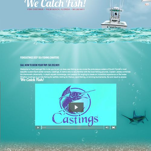 Charter Fishing Website