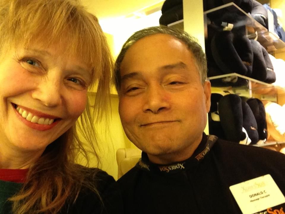 One of my happy clients took the picture with her 