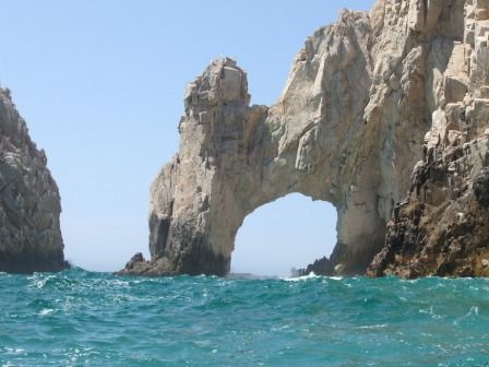 The Arch in Cabo San Lucas during a Mexican Rivier