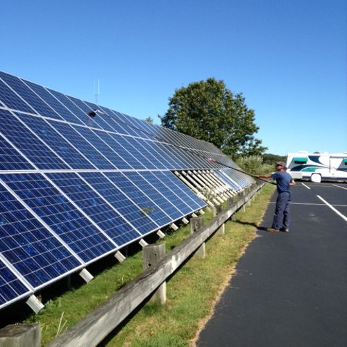 Solar Panel Cleaning - Residential & Commercial