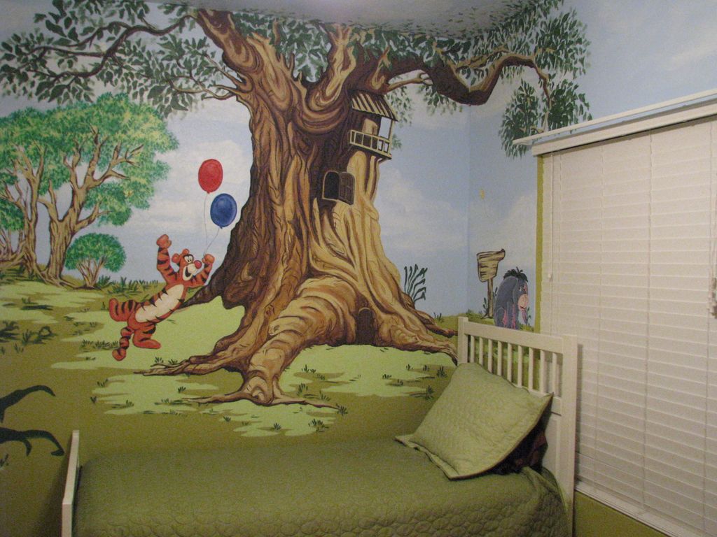 Winnie the Pooh Children's' Mural