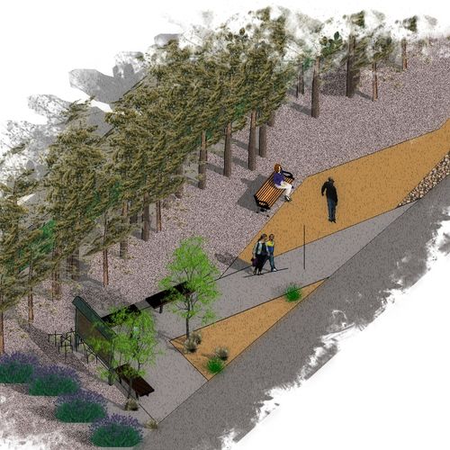 Current concept design for neighborhood park