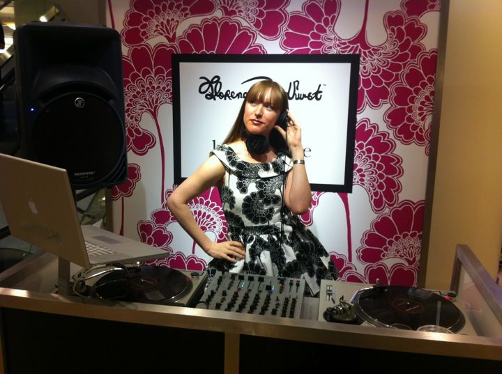 DJing event for Kate Spade