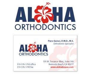Identity / Branding:
Aloha Orthodontics