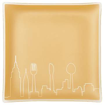 I heart NY plate design for Uncommon Goods and Cit