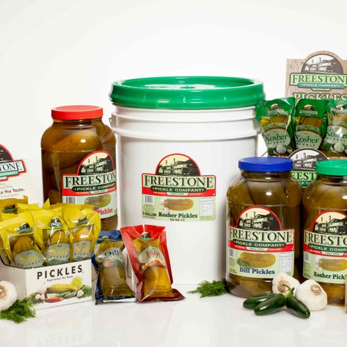 Freestone Pickle Company new product packaging