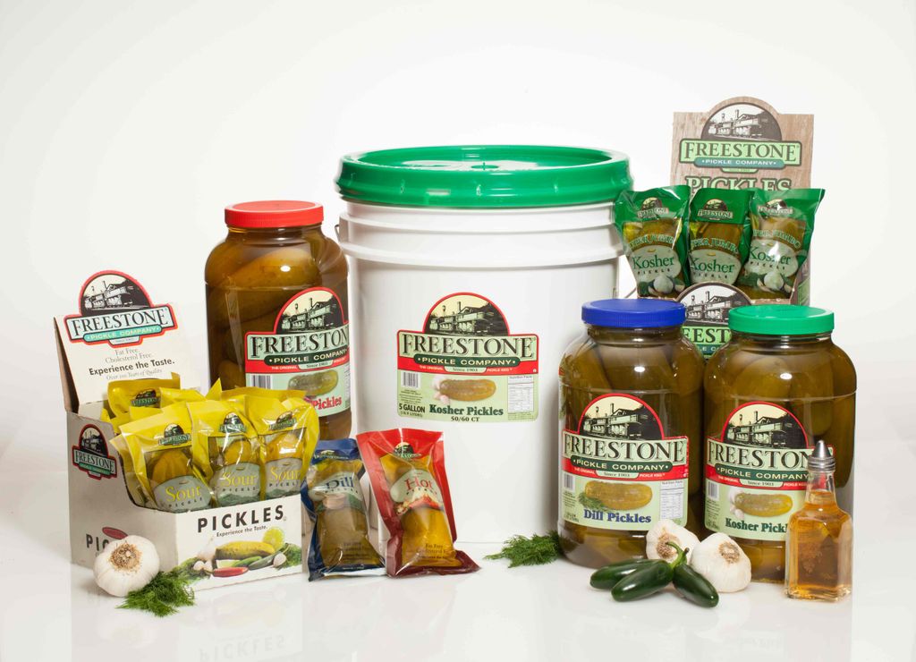 Freestone Pickle Company new product packaging