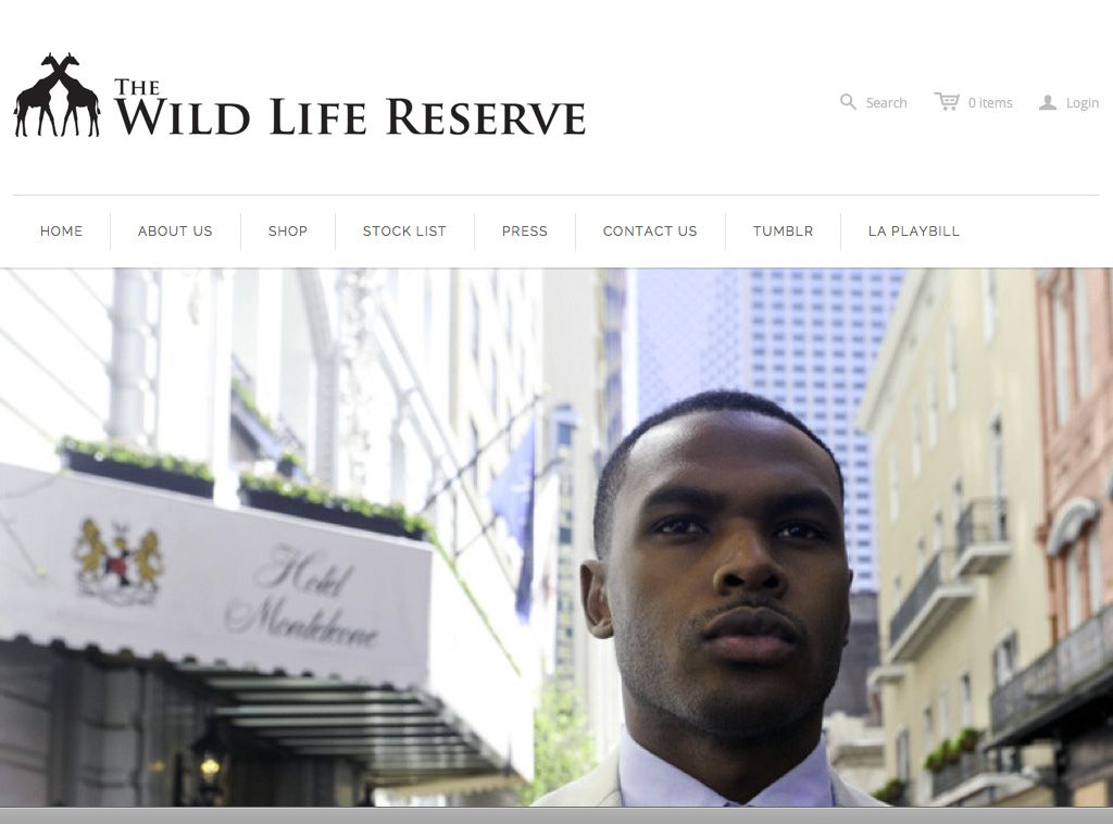 Redesigned www.thewildlifereserve.com.