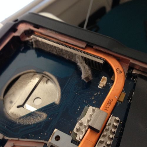 Dust is a major killer of Laptops and PC's Let me 